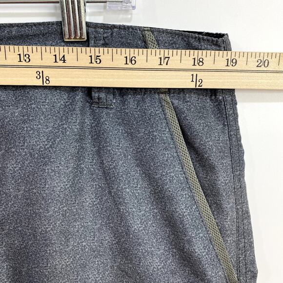 Plugg Swim Trunks Shorts Men's Size 36 Gray Military Style Cargo Fatigue Hiking - Picture 8 of 11